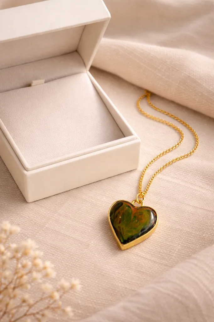 Molten Heart Resin Pendant 7.webp