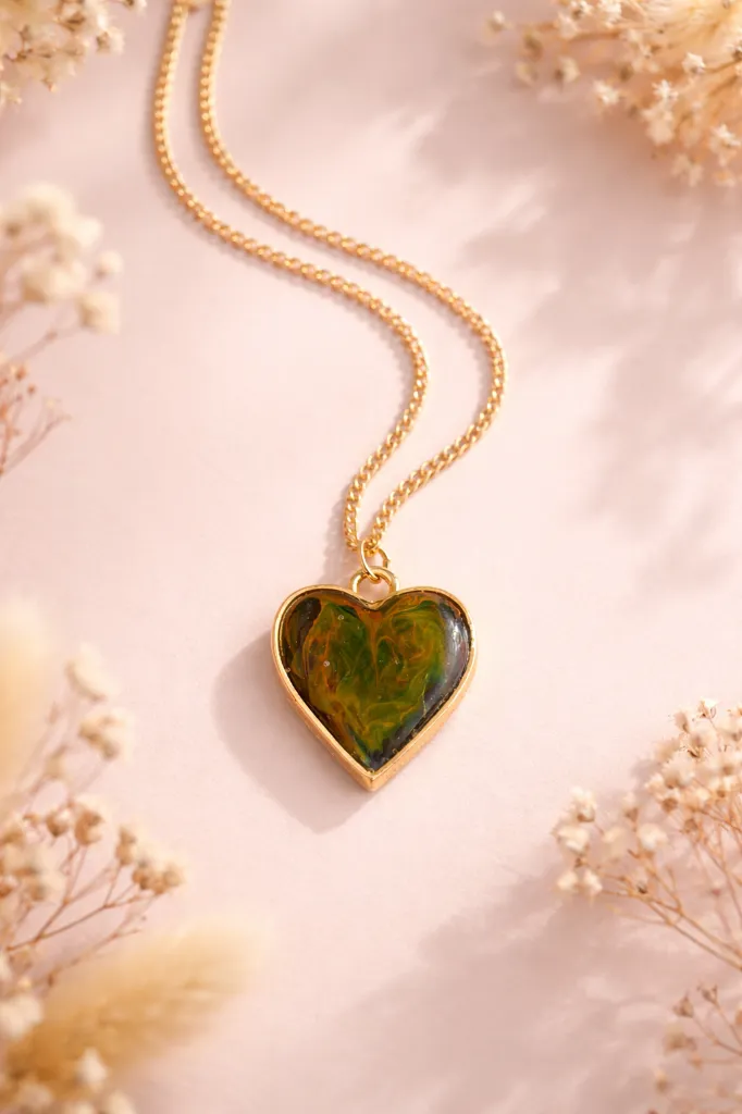 Molten Heart Resin Pendant 3.webp