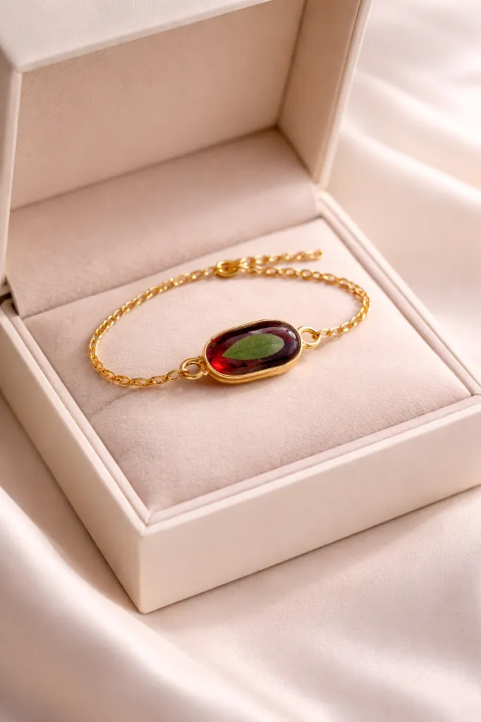 Leaf Resin Bracelet 6.webp