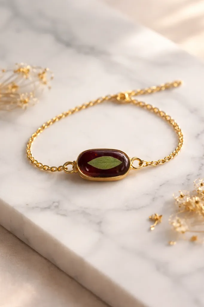 Leaf Resin Bracelet 1.webp