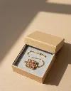 Handcrafted Resin Bracelet with Golden Chain 10.webp