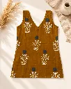 Mustard Cotton Sleeveless Short Kurti 8.webp