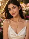 Resin Pearl Teardrop Pendant Necklace 8.webp