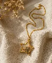 Handcrafted Dried Flower Star Resin Pendant Necklace 5.webp