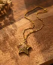 Handcrafted Dried Flower Star Resin Pendant Necklace 6.webp