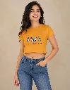 Blue Butterfly Crop Top - Golden Yellow 4.webp