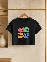 WEAR YOUR CONFIDENCE - CONFIDENCE LOOKS GOOD ON YOU Crop Top - Black 2.webp