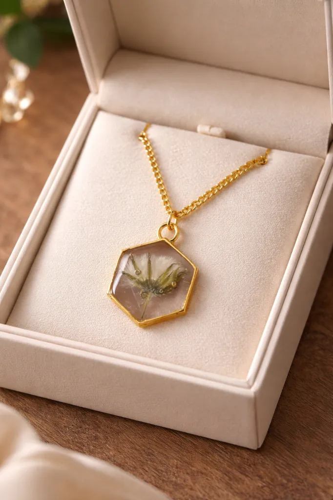 Resin Delicate Hexagonal Pendant 1.webp