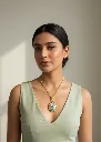 Resin Necklace - Drop Shaped 15.webp