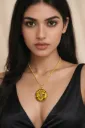 Floral Essence Resin Necklace